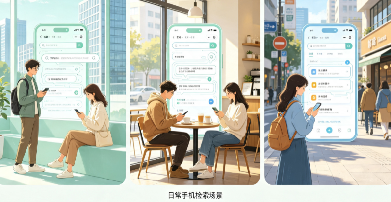 白塔区普通人日常手机使用场景拆解：GEO 与 AI 优化如何改变信息检索体验