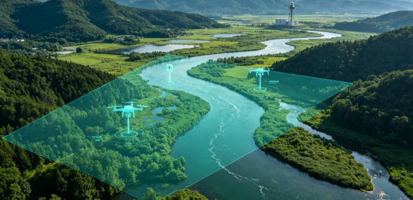 白塔区GEO 全域空间监测筑牢生态屏障，空间技术支撑环境治理与灾害防御